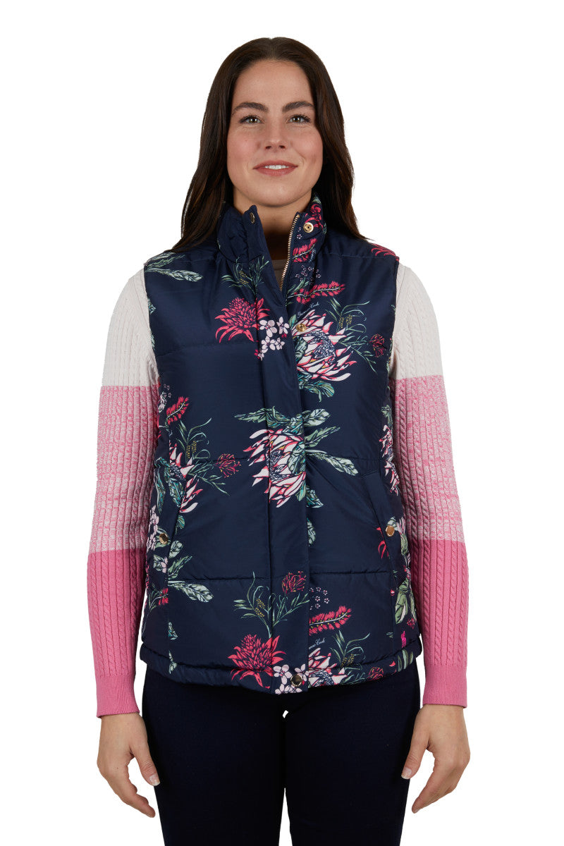 T4W2616102 Thomas Cook Ladies Flora Reversible Vest