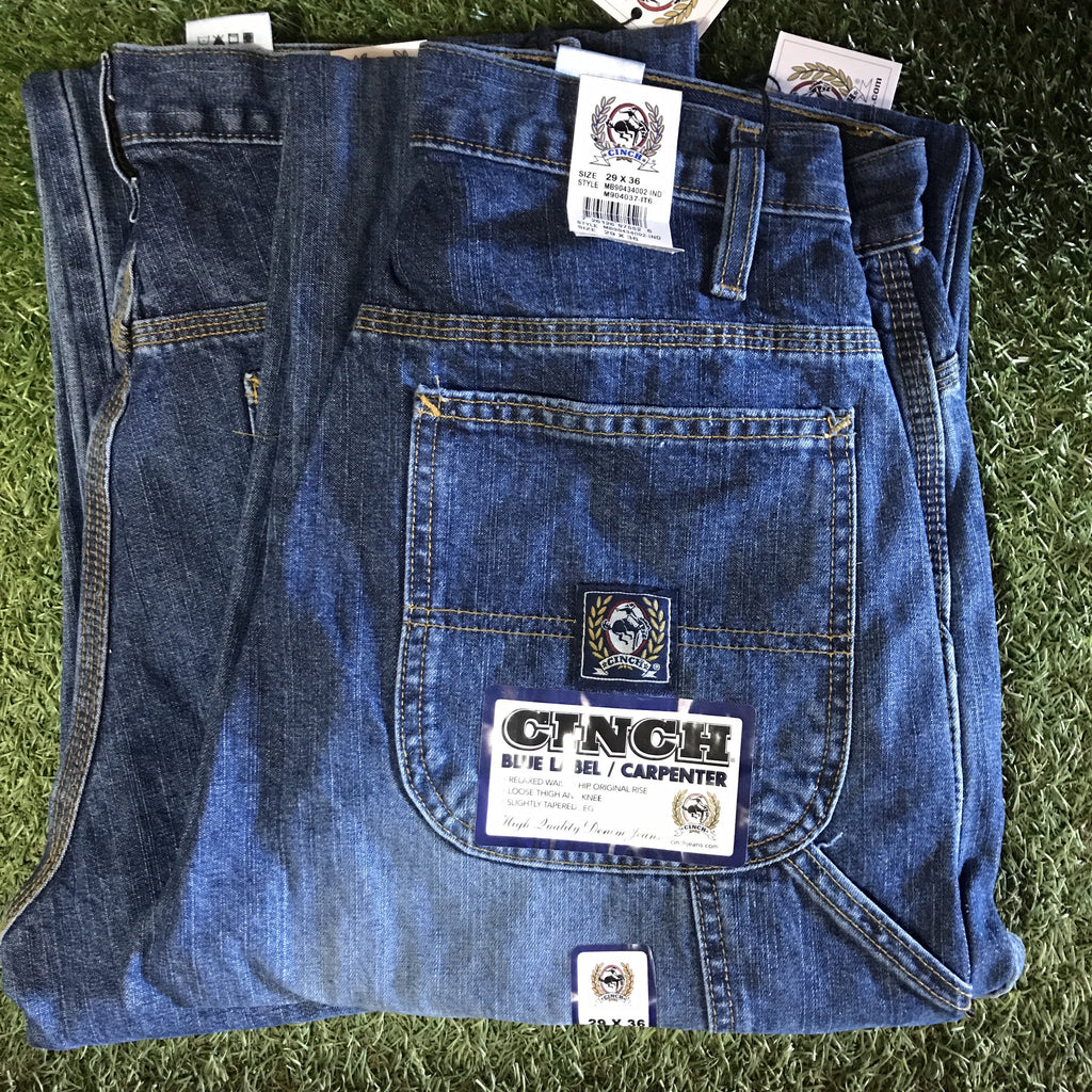 Cinch Blue Label Carpenter Jeans for Men