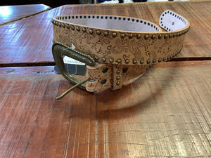 P4S2972BLT Pure Western Ladies Paisley Belt