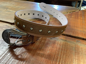 P4S1967BLT Pure Western Terry Belt Tan