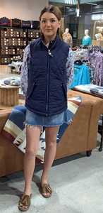 T5W2616058 Thomas Cook Ladies Millie Reversible Vest Navy