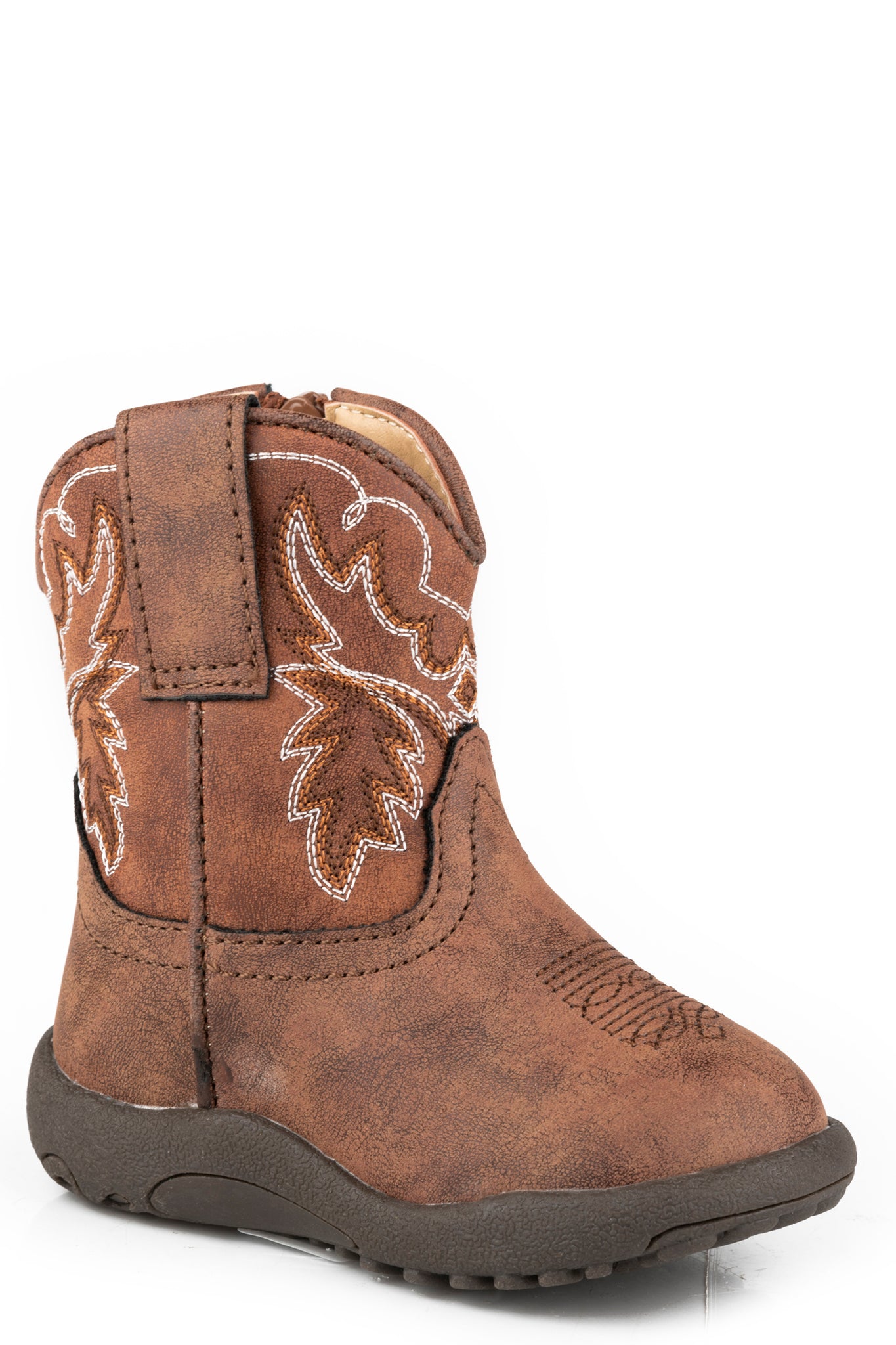 09-016-1900-3367 Roper Infant Cowbaby Boots Heritage Brown