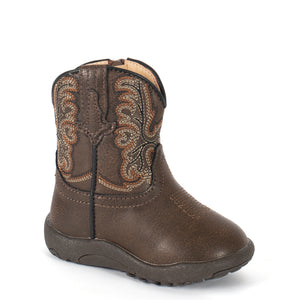 09-016-1900-3437 Roper Infant Cowbaby Patrick Boots Brown
