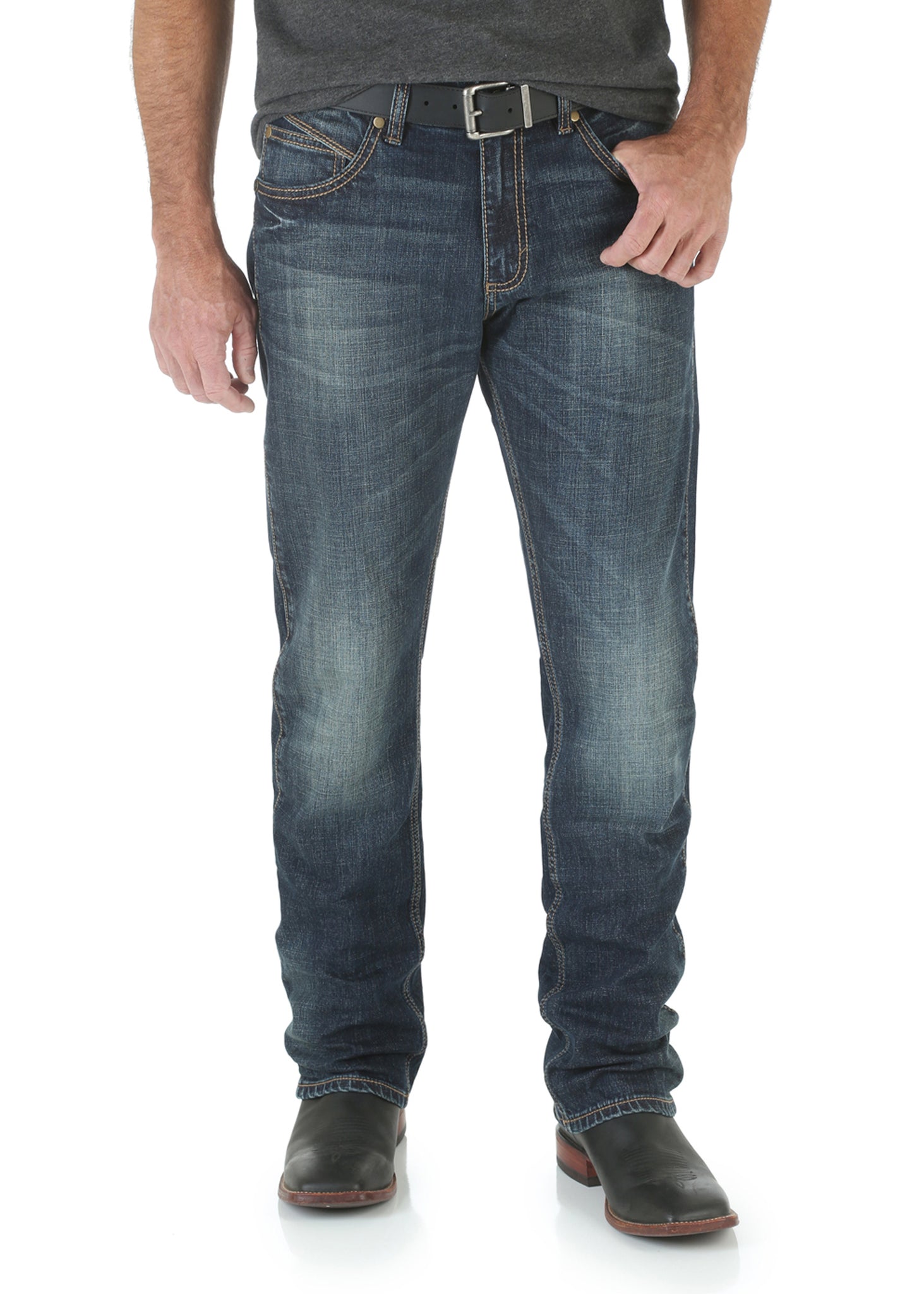 Wrangler Retro Slim Straight Jean Bozeman 36” Leg
