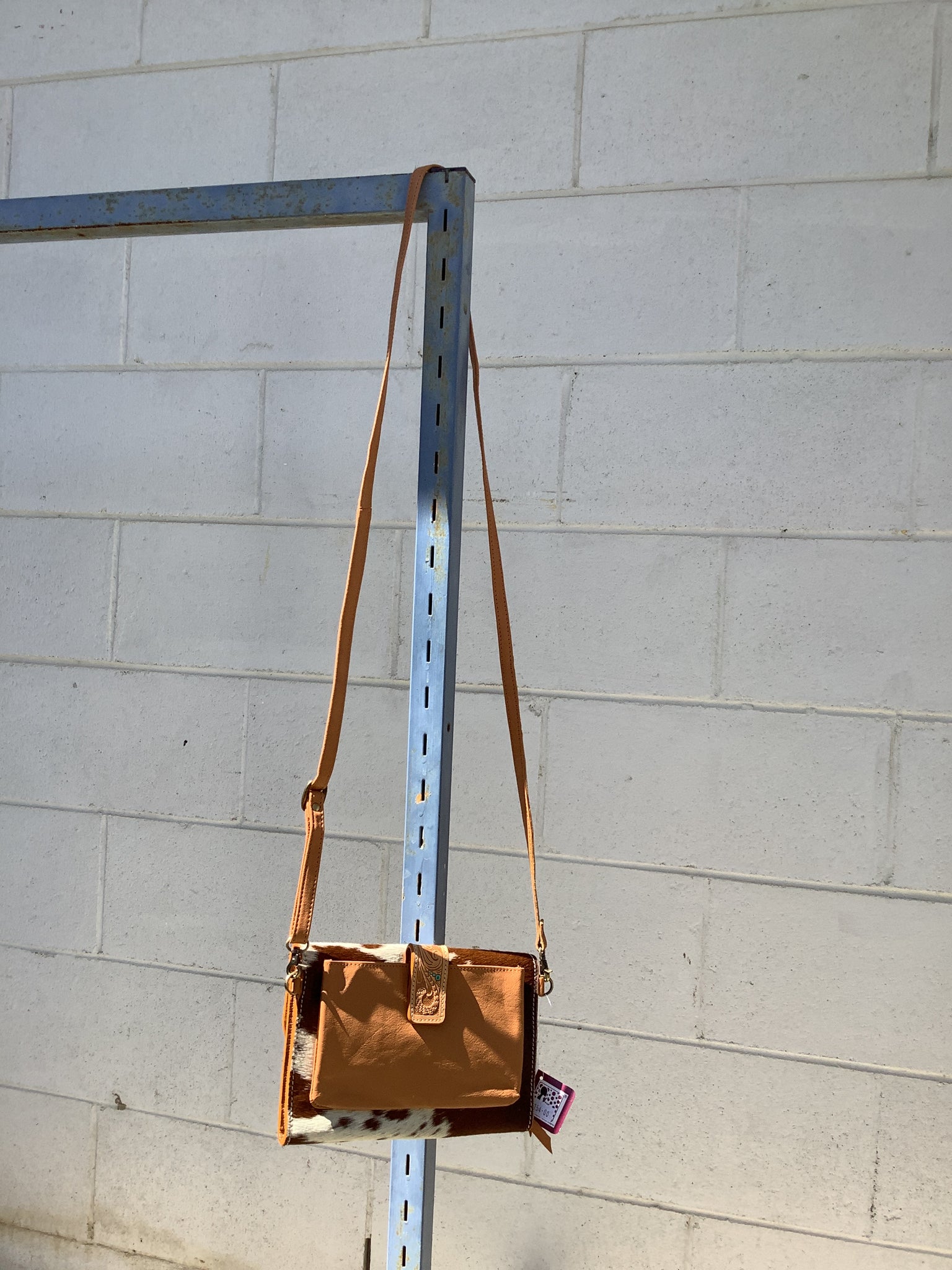 AB-86-01 Cowhide Sunflower Wallet/Handbag