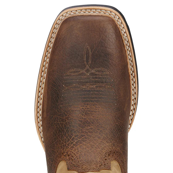 Ariat Men's Quickdraw Tumbled Bark/Beige EE Wide