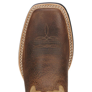 Ariat Men's Quickdraw Tumbled Bark/Beige EE Wide