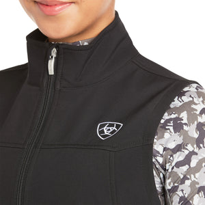 10020762 Ariat Ladies New Team Softshell Vest Black