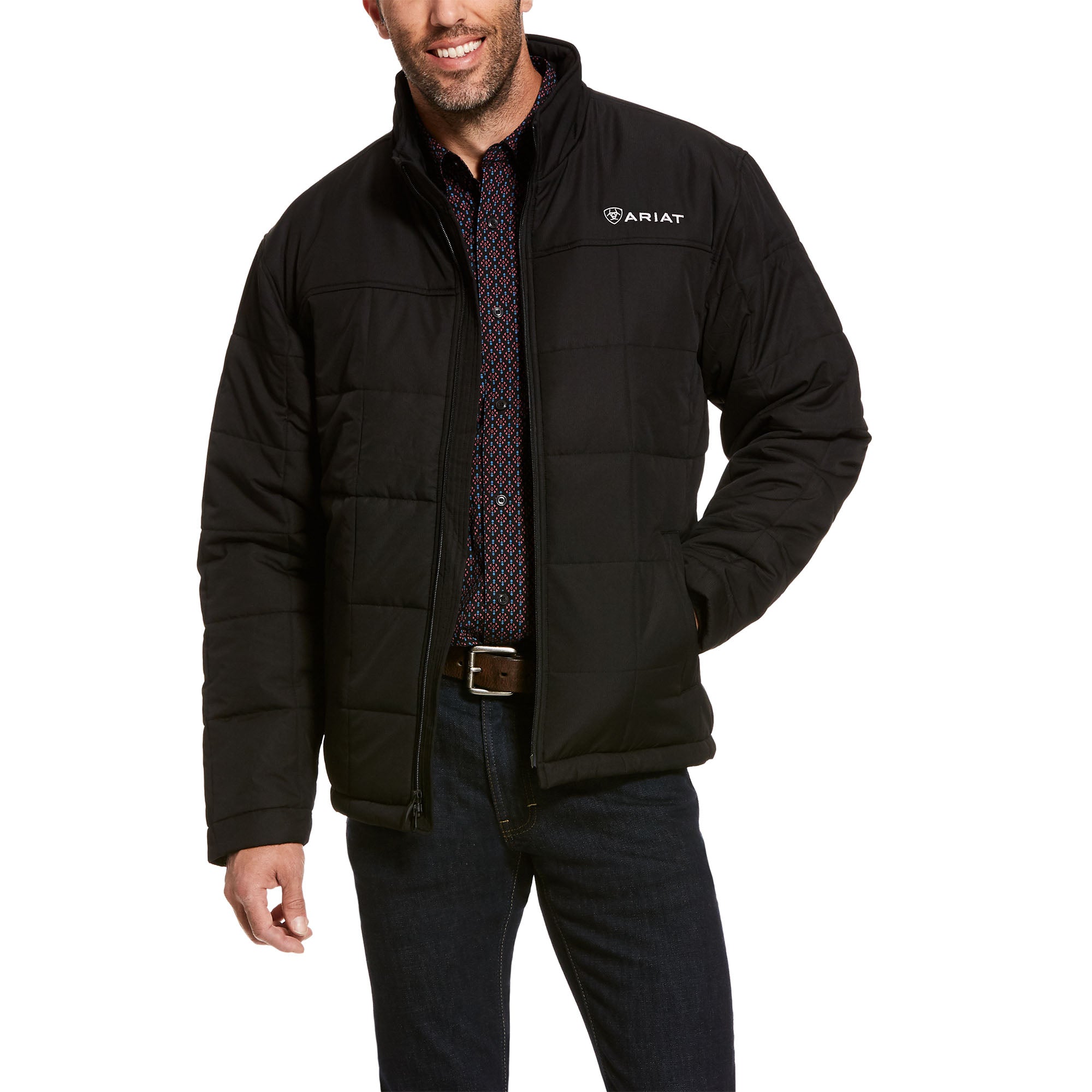 10028355 Ariat Mens Crius Jacket Black