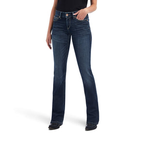 Ariat Women's R.E.A.L. Perfect Rise Jeans Boot Cut Rosa - Lita - 28 - Short