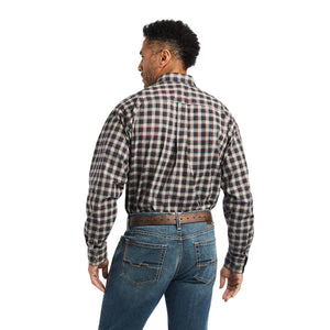 10042340 Ariat Mens Pro Series Karter Stretch Classic LS Shirt Samba