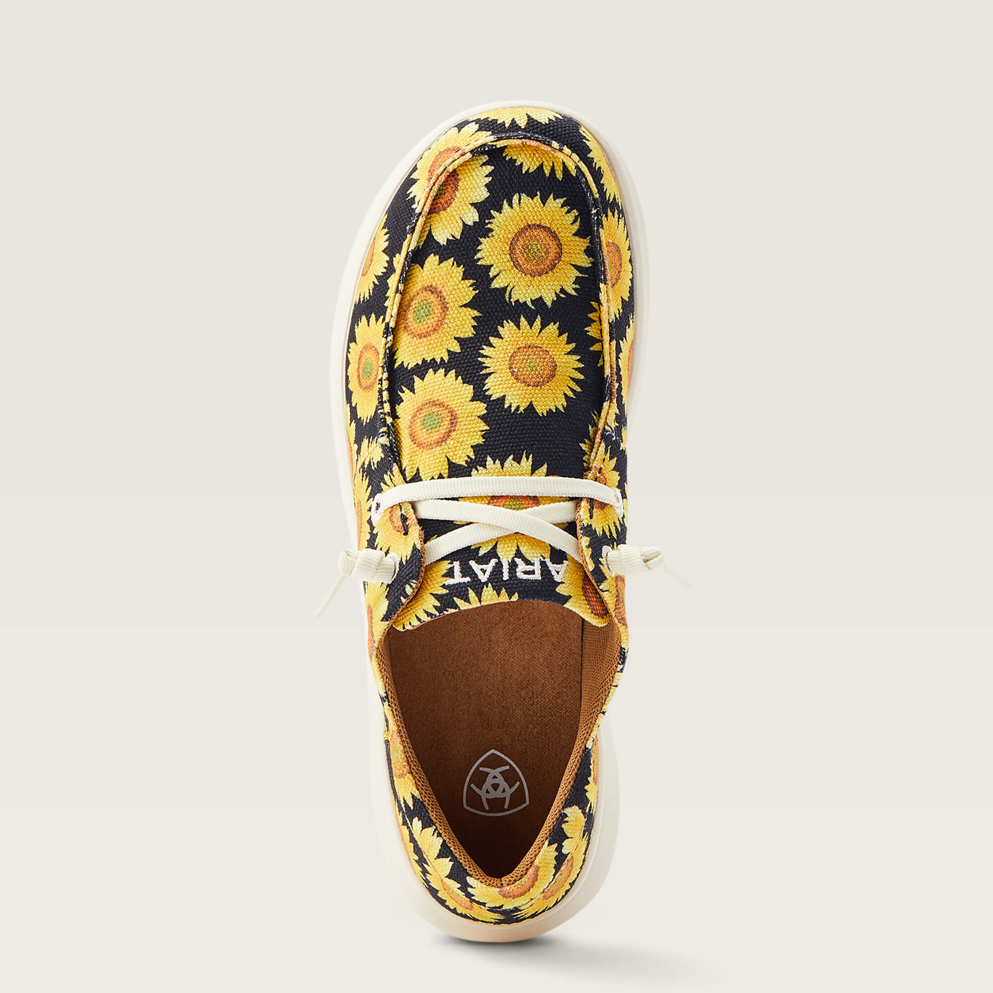 10042513 Ariat Ladies Hilo Shoes Sunflower Skies