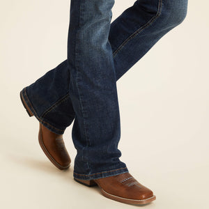 10043148 Ariat Ladies REAL Mid Rise Amora Bootcut Jean