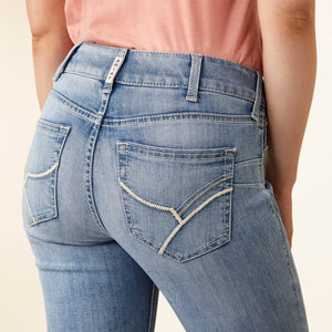 10044386 Ariat Ladies REAL Perfect Rise Bootcut Brianna Oklahoma