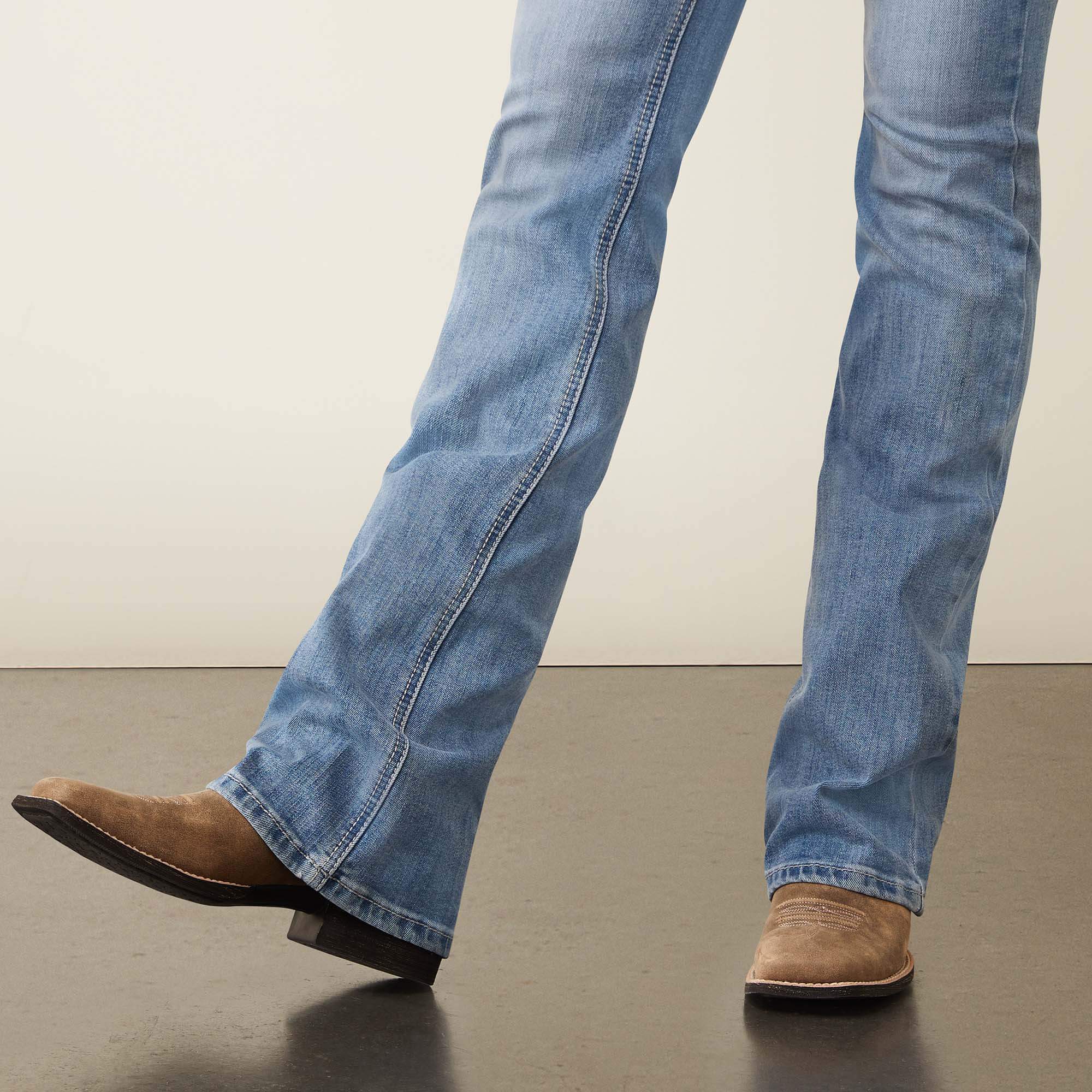 10044386 Ariat Ladies REAL Perfect Rise Bootcut Brianna Oklahoma