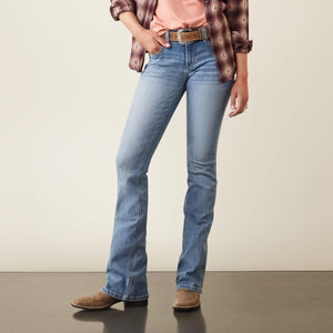 10044386 Ariat Ladies REAL Perfect Rise Bootcut Brianna Oklahoma