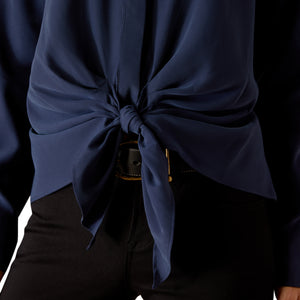 Ariat Ladies Larkspur Long Sleeve Blouse Navy