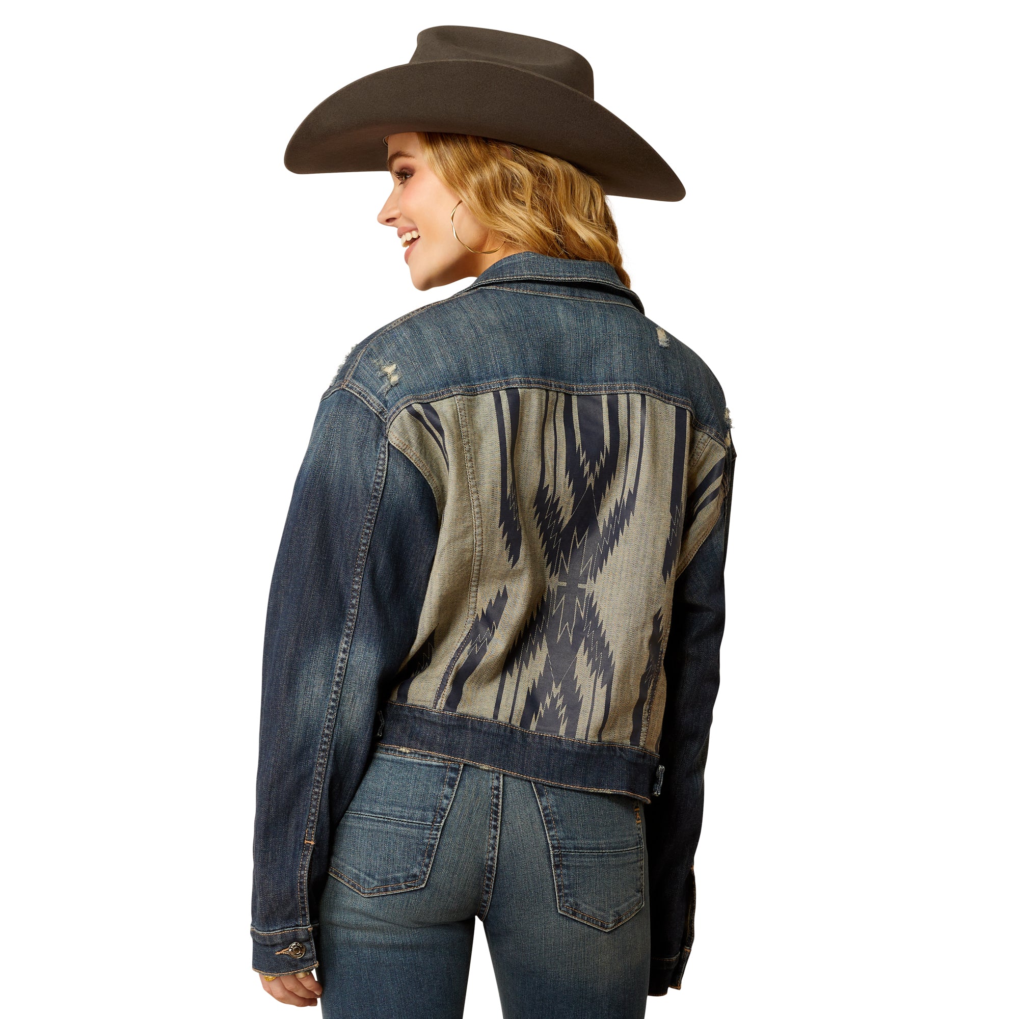 Ariat Ladies Chimayo Denim Jacket Burbank