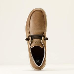 10046941 Ariat Mens Hilo Stretch Lace Shoe Brown Bomber