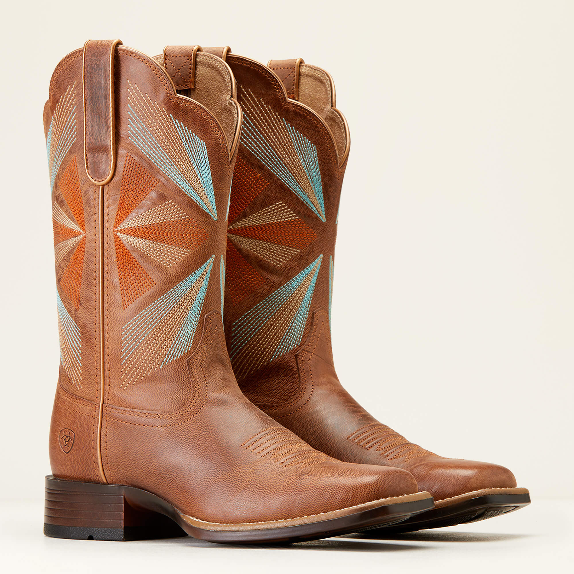 10047052 Ariat Ladies Oak Grove Boots Maple Glaze