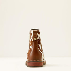 10050915 Ariat Ladies Wexford Boots Cow Hair On