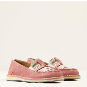 10050958 Ariat Ladies Cruiser Azalea Suede/Baby Pink Serape