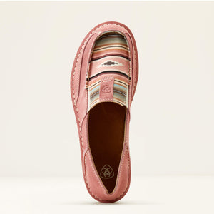 10050958 Ariat Ladies Cruiser Azalea Suede/Baby Pink Serape