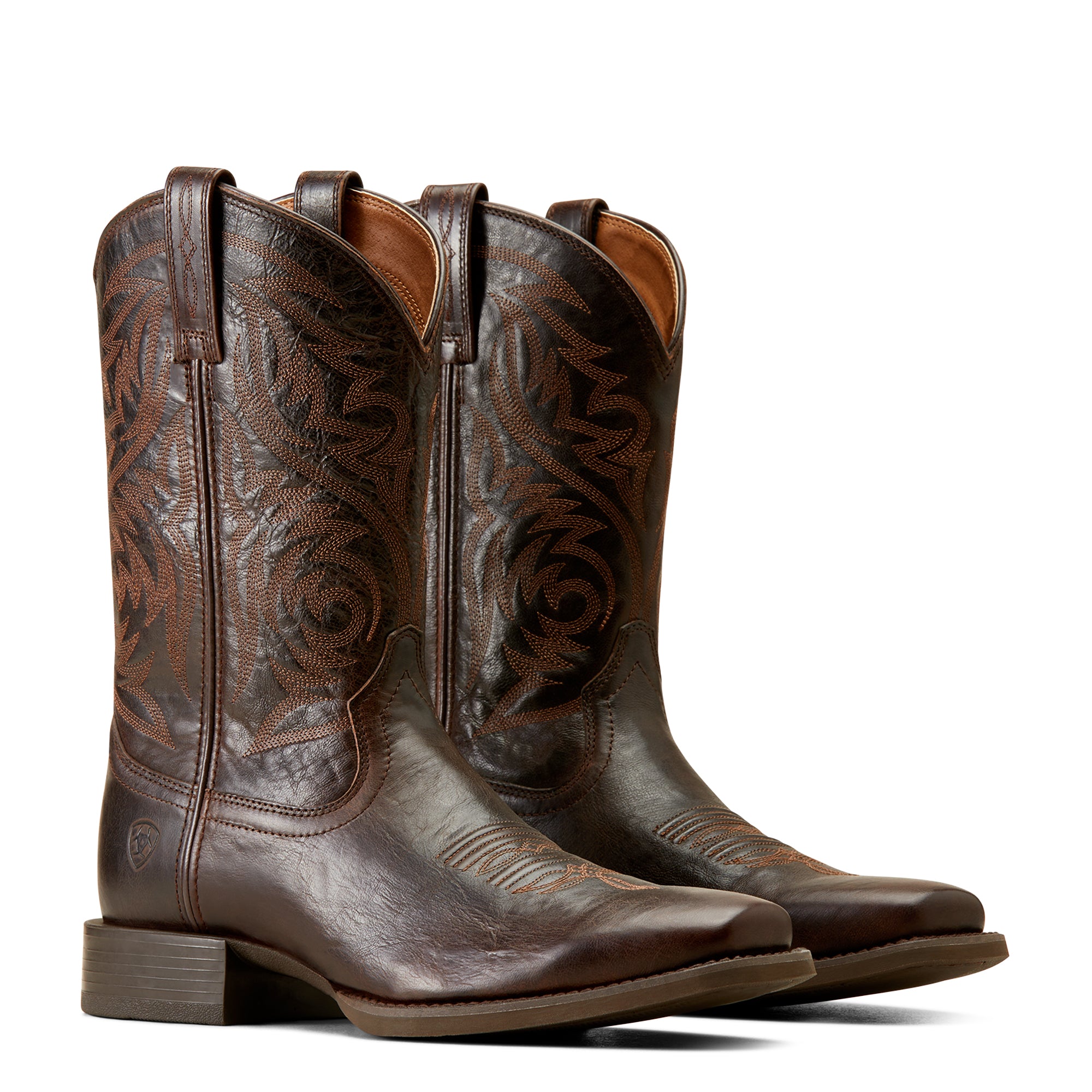 Ariat Mens Sport Herdsman Boots Burnished Chocolate