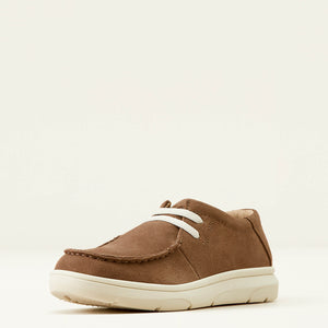 10051007 Ariat Kids Hilo Shoe Brown Bomber Suede