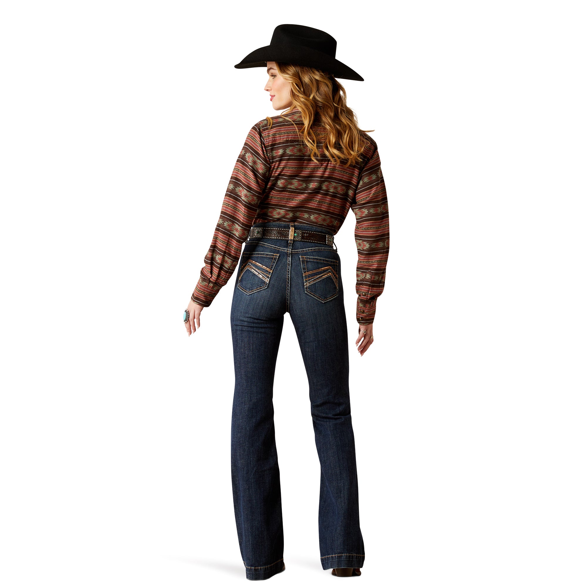 Ariat Ladies High Rise Slim Trouser Ivanna Brazos Florida