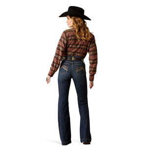 Ariat Ladies High Rise Slim Trouser Ivanna Brazos Florida