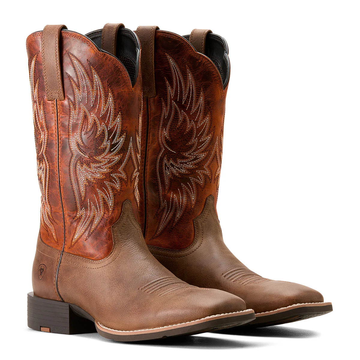 Ariat Mens Sport Rider Boot Vintage Oak/Rustic Orange