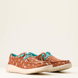 Ariat Ladies Hilo Doodle Sorrel Western Icons