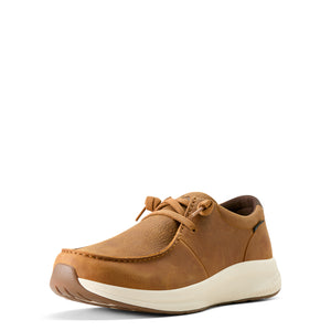 10063967 Ariat Mens Buckeye H20 Hilo Dusted Wheat/Cashew Emboss
