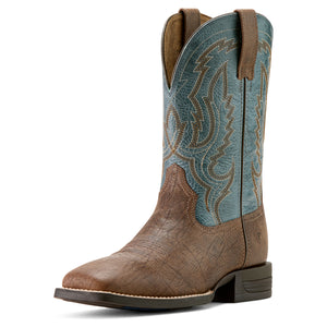10063827 Ariat Youth Stampede Boots Desert Brown/Thunder Brown