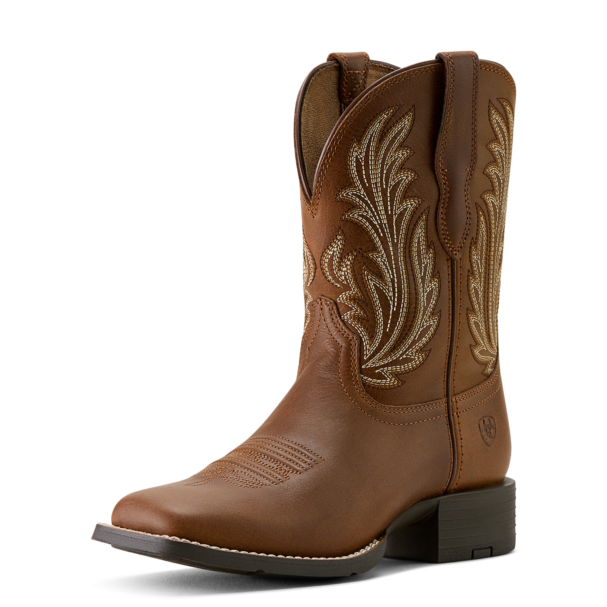 10064074 Ariat Ladies Round Up Filly Boots Sorrel Crunch