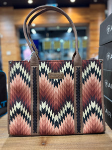 X5S2912BAG Wrangler Southwestern Nevada Tote Bag Copper