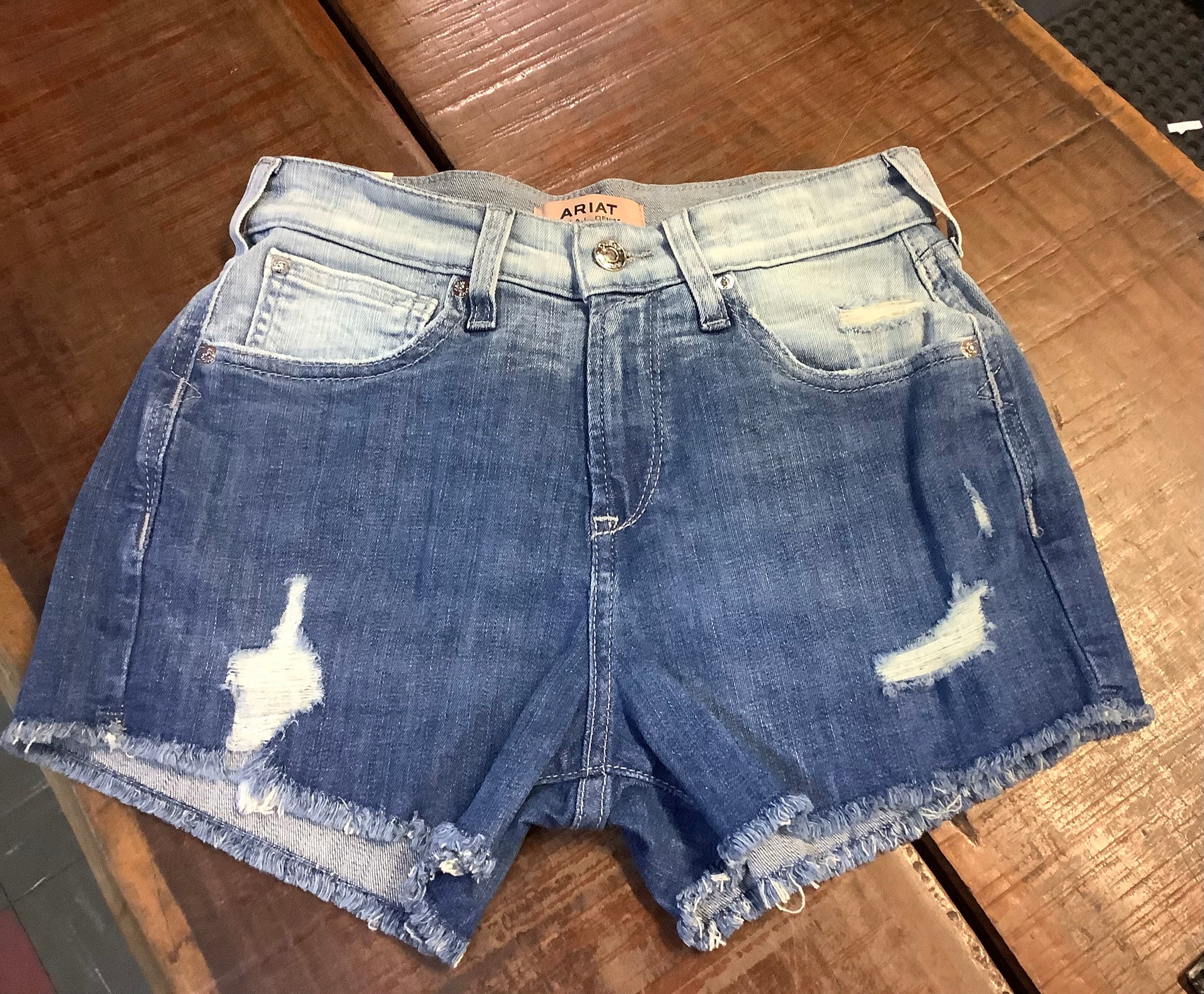10051618 Ariat Ladies High Rise 3" Short - Jazmine Ombre