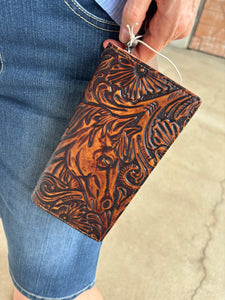 X4W2973WLT Wrangler Clara Wallet Tan