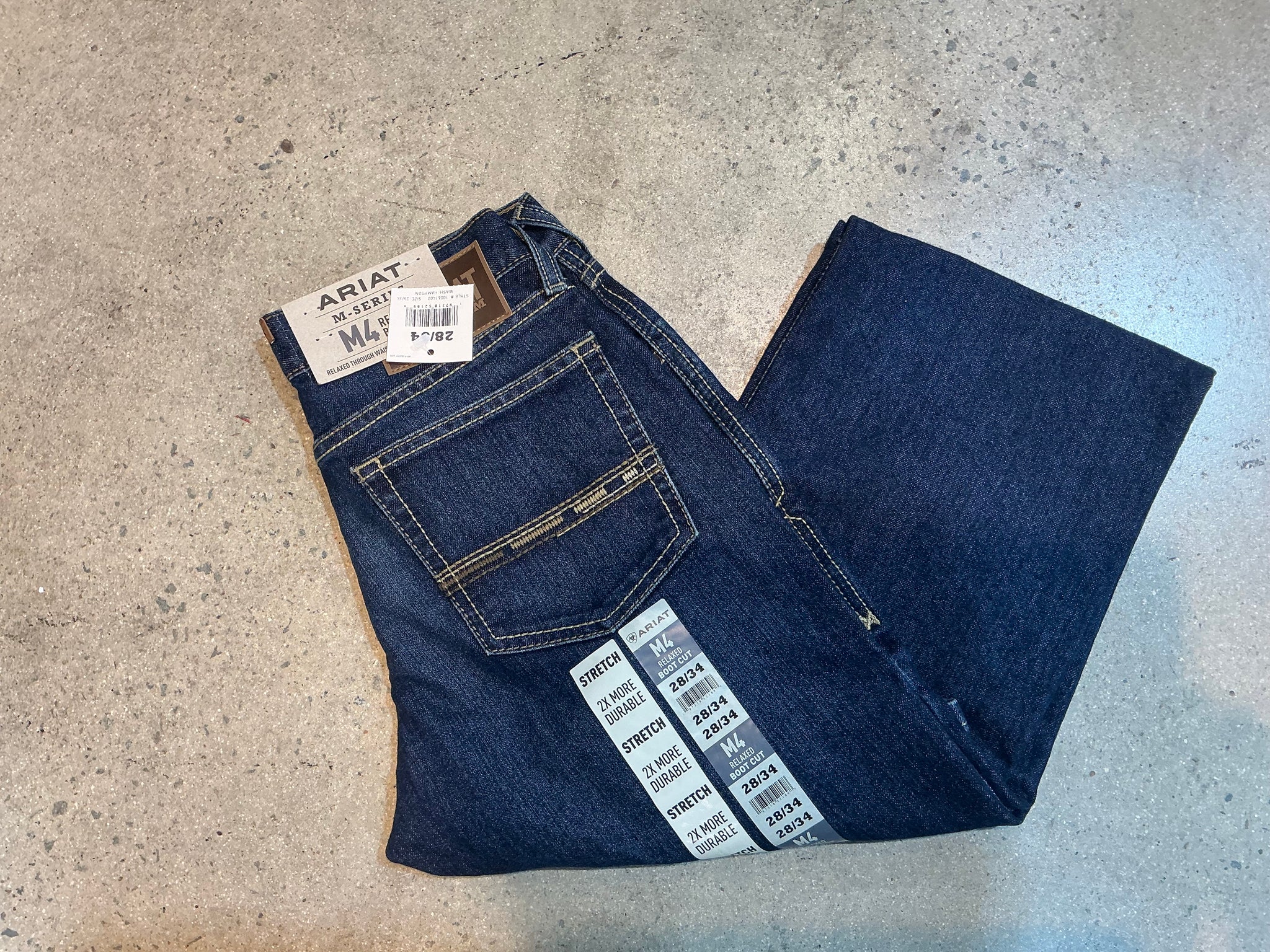 Ariat Mens M4 Boot Cut Otis Trent 34” Leg 10061400