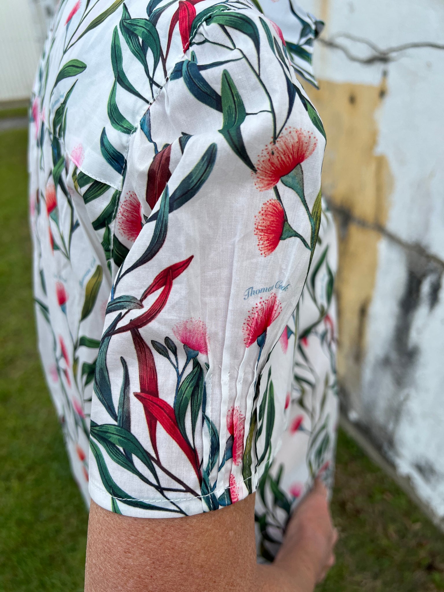 T3S2113096 Thomas Cook Ladies Katherine S/S Shirt White/Multi
