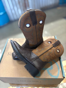 09-018-1224-2210 Roper Kids Boots Daniel Brown/Tan