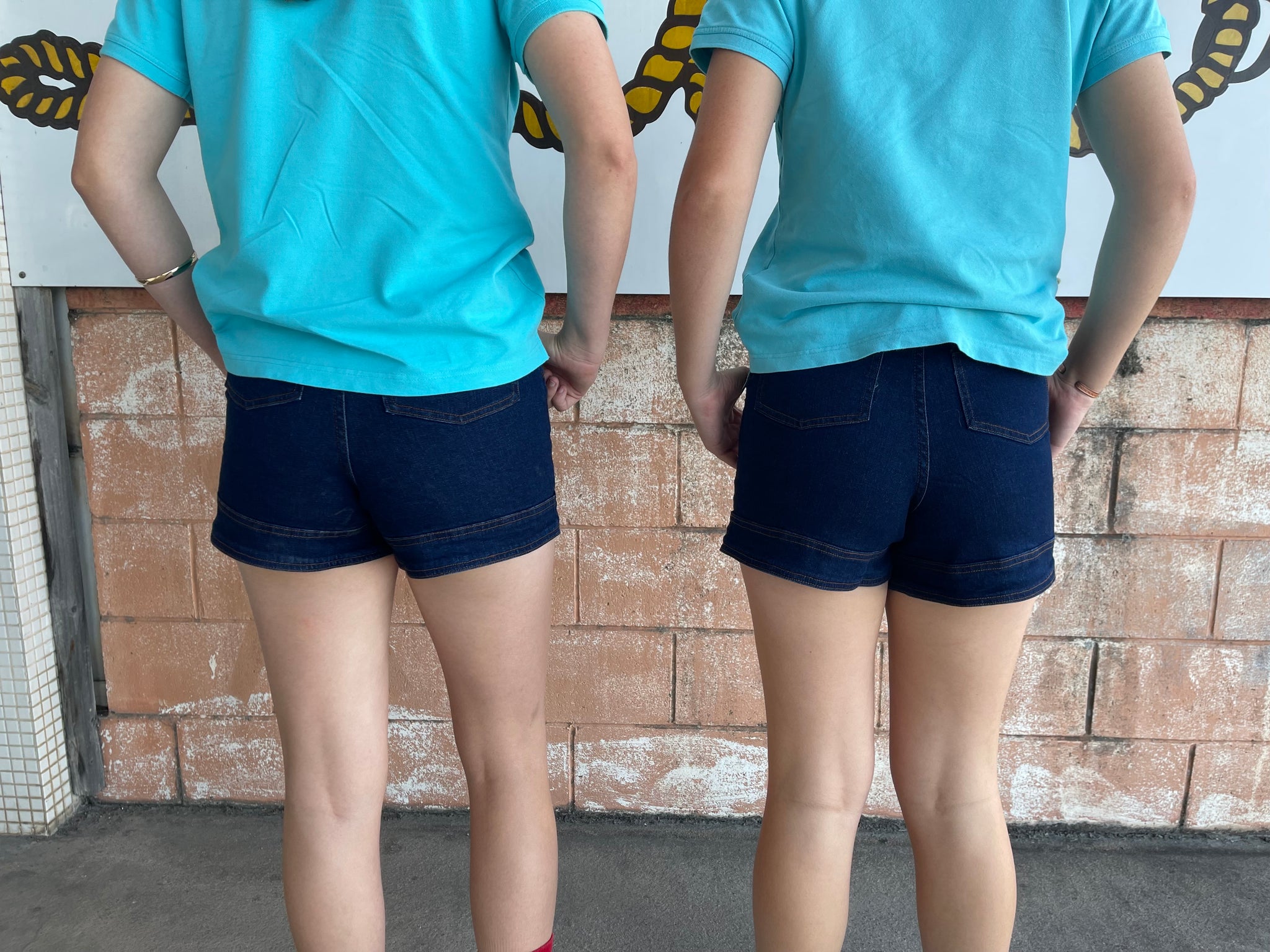 OBSS24WB003-DNM Outback Supply Co Denim Shorts