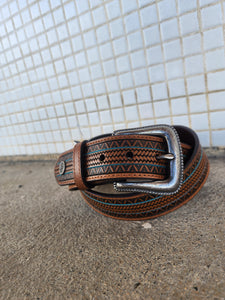 X4W1945BLT REECE BELT WRANGLER MENS BELT