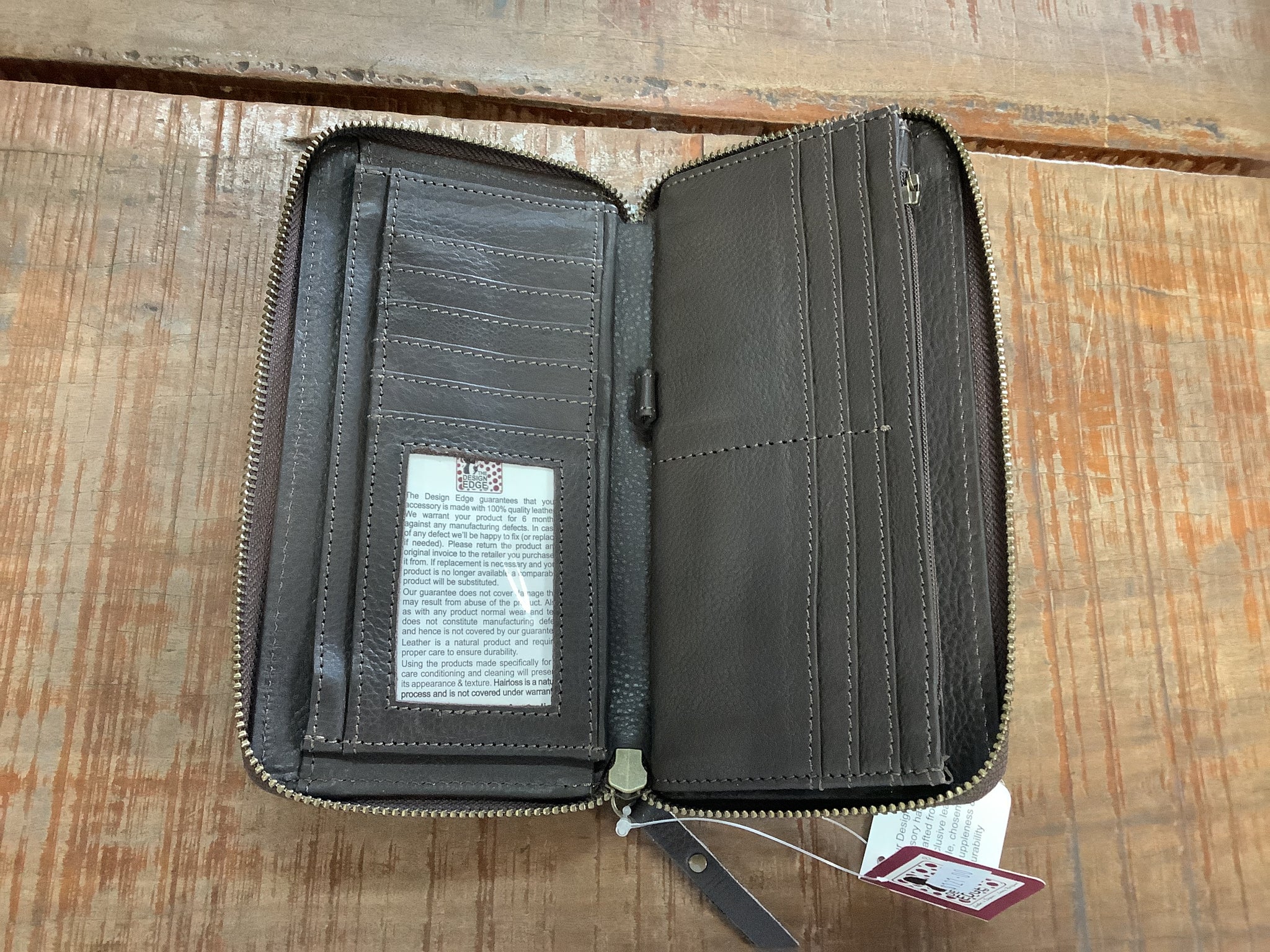 AW-34-02 Cowhide Sunflower Wallet