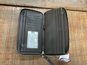 AW-34-02 Cowhide Sunflower Wallet