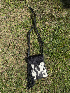 AB-10-07 Tole Cowhide Shoulder Bags