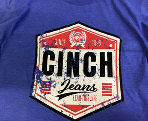 MTT1690623 Cinch Men's T-shirt Royal Blue
