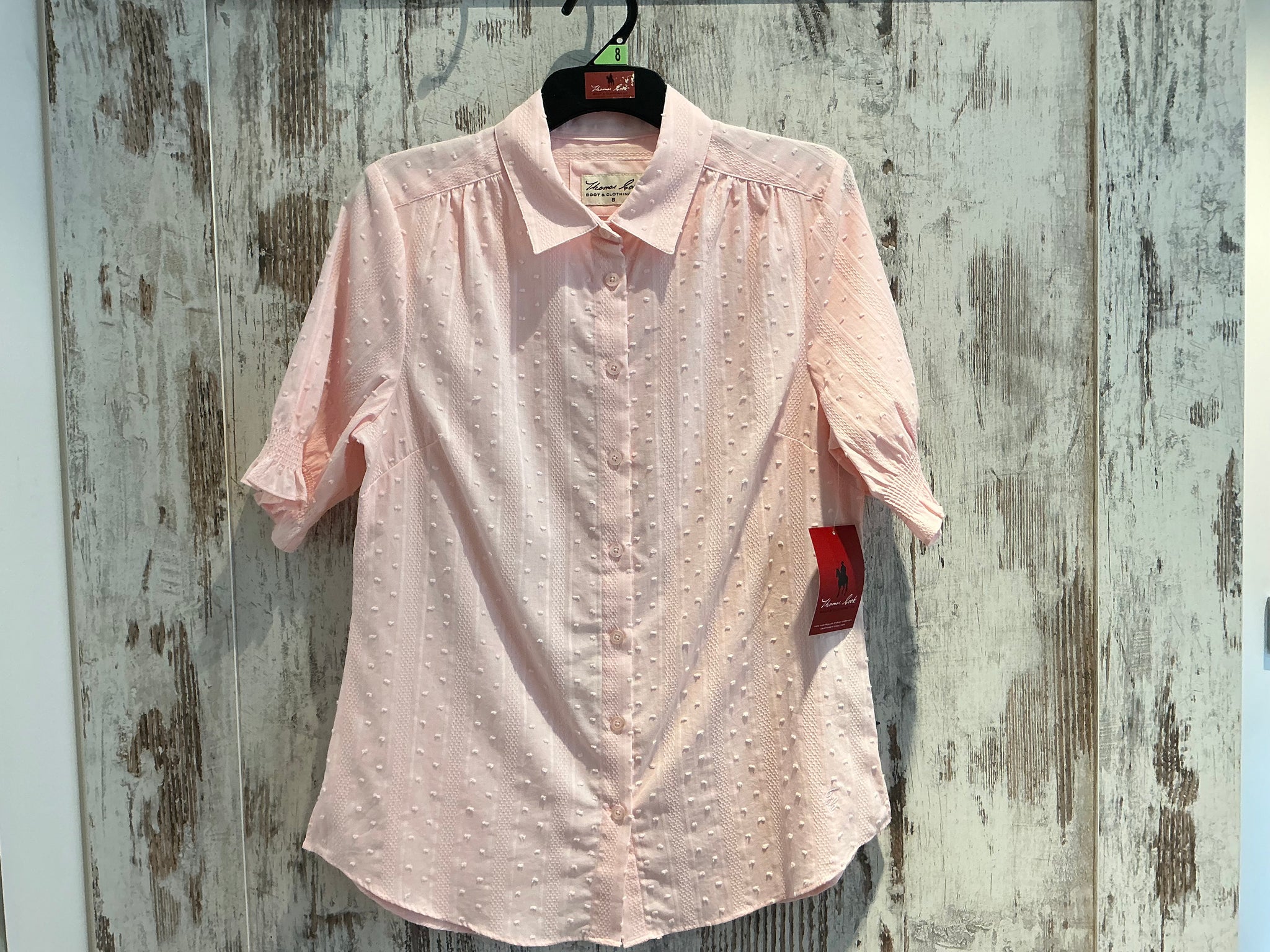 T5S2125078 Thomas Cook Ladies Imogen S/S Shirt Pink
