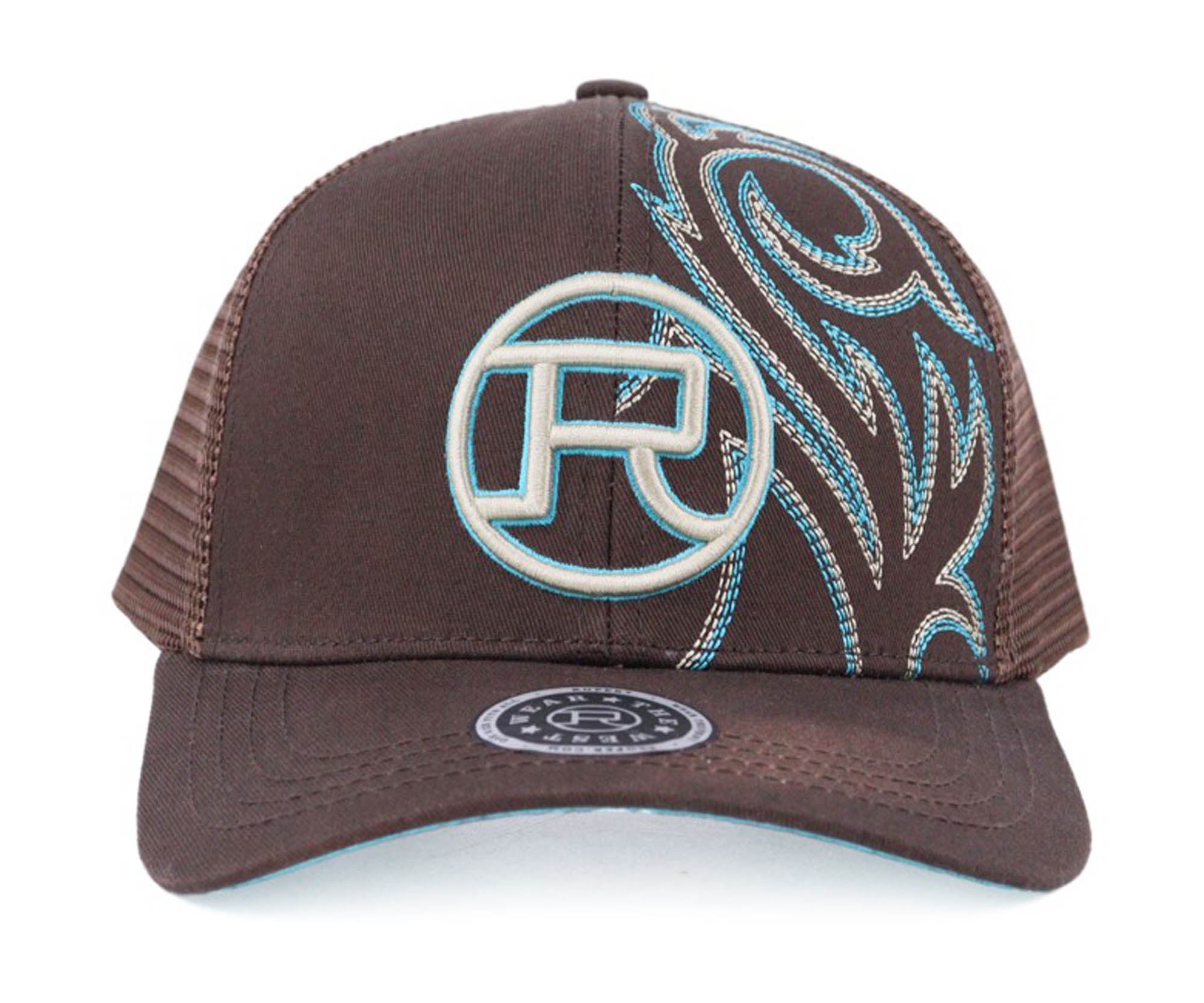 3-077-0501-0802 Roper Truckers Cap Brown